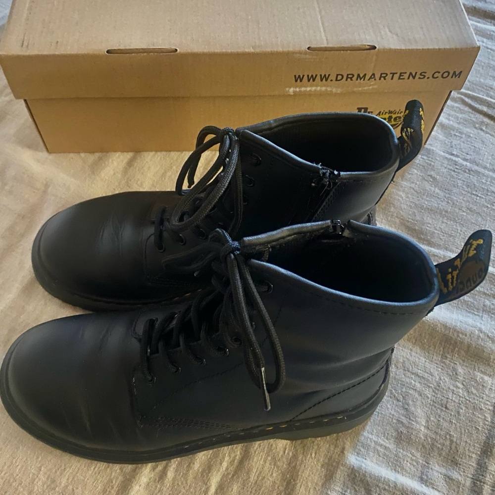Dr. Marten leather boots